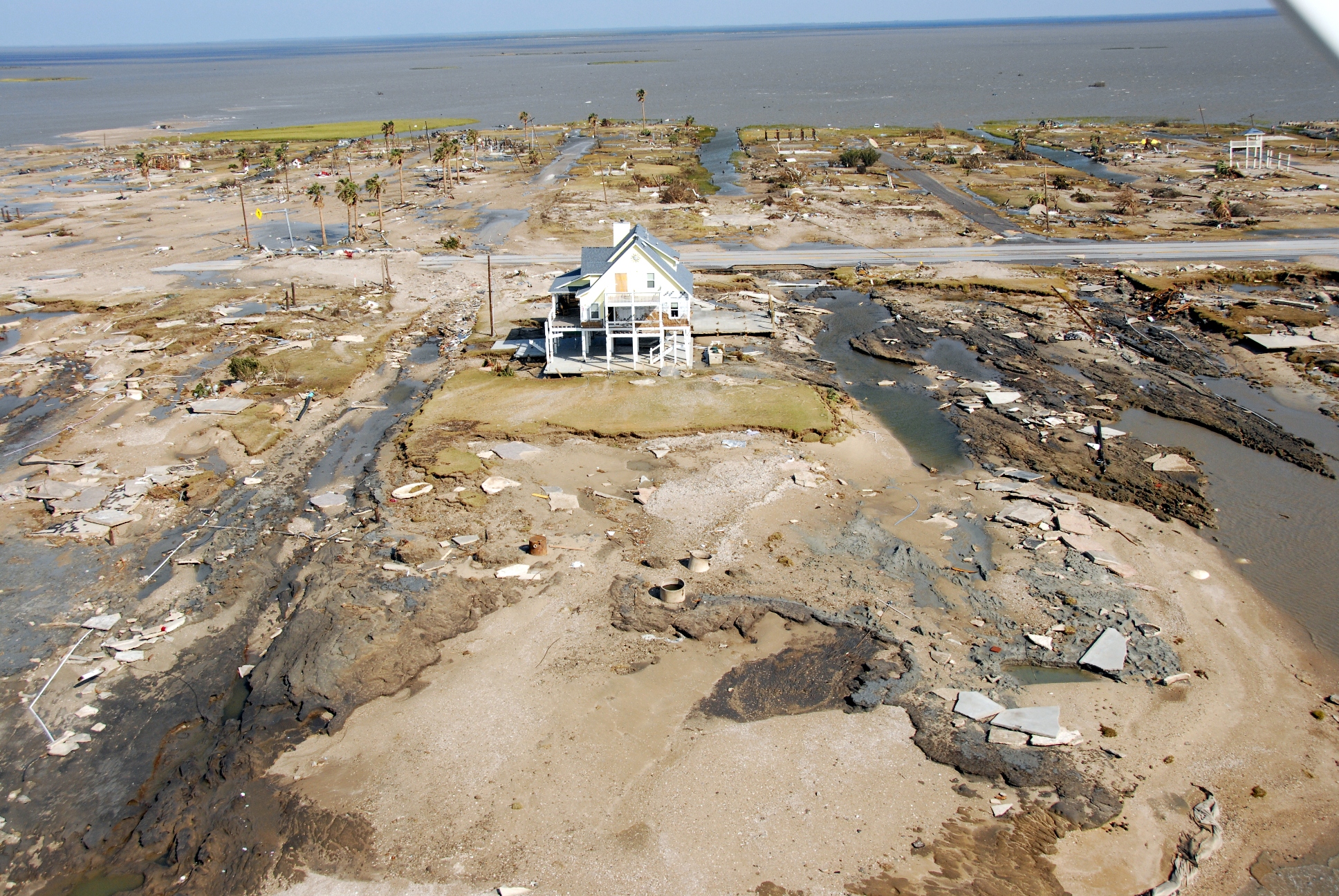 'Last House Standing' - Gilchrist, Texas, September 15, 2008